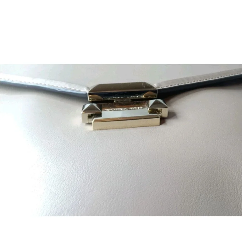Michael kors Whitney Large Satchel Top Handle Leather Handbag Retail $348